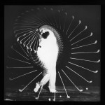 Improve your full swing by using the best golf training aids! A time lapse photo of a full golf swing